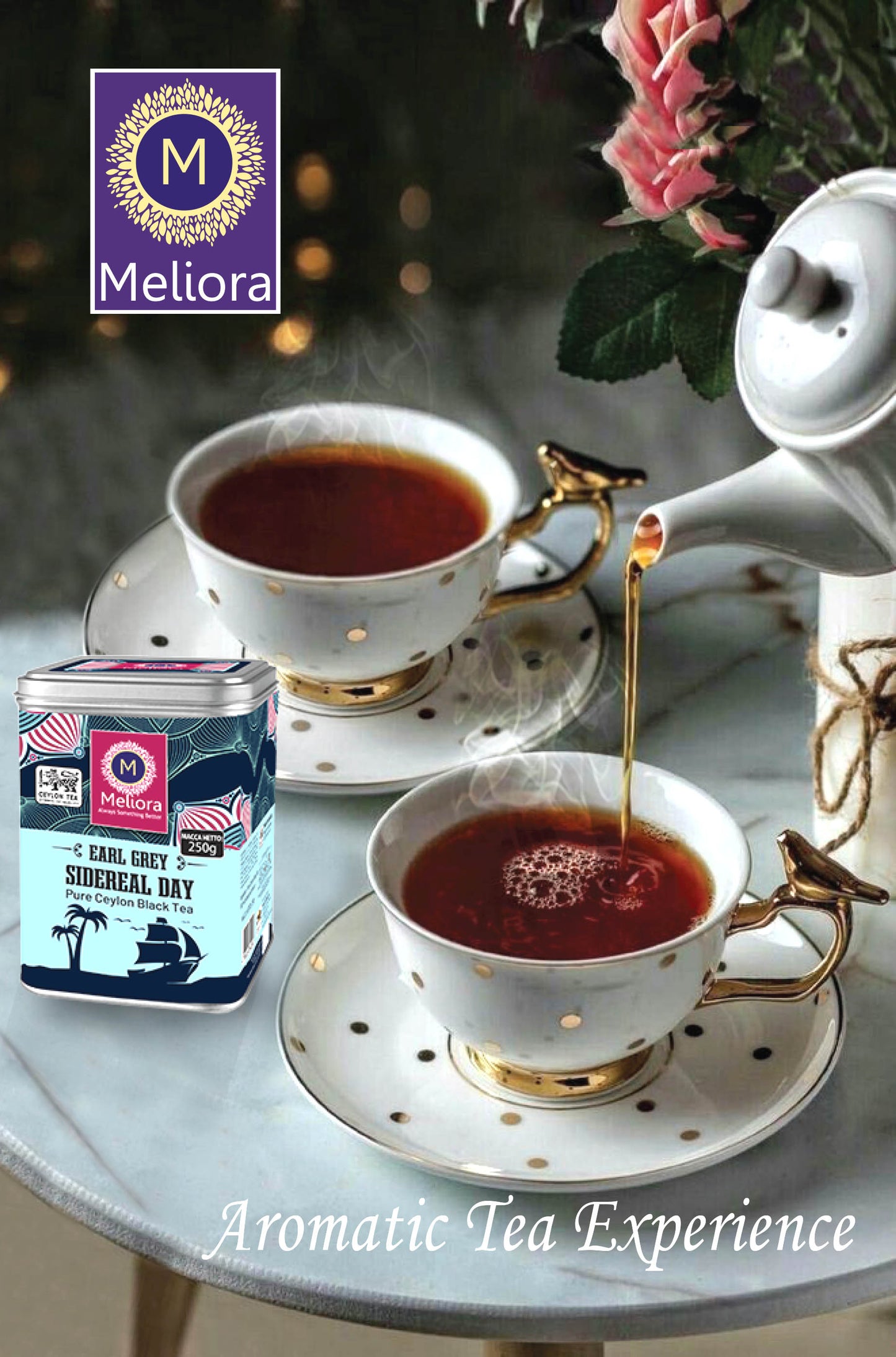 MELIORA Premium Ceylon Tea Earl Grey SIDEREAL DAY