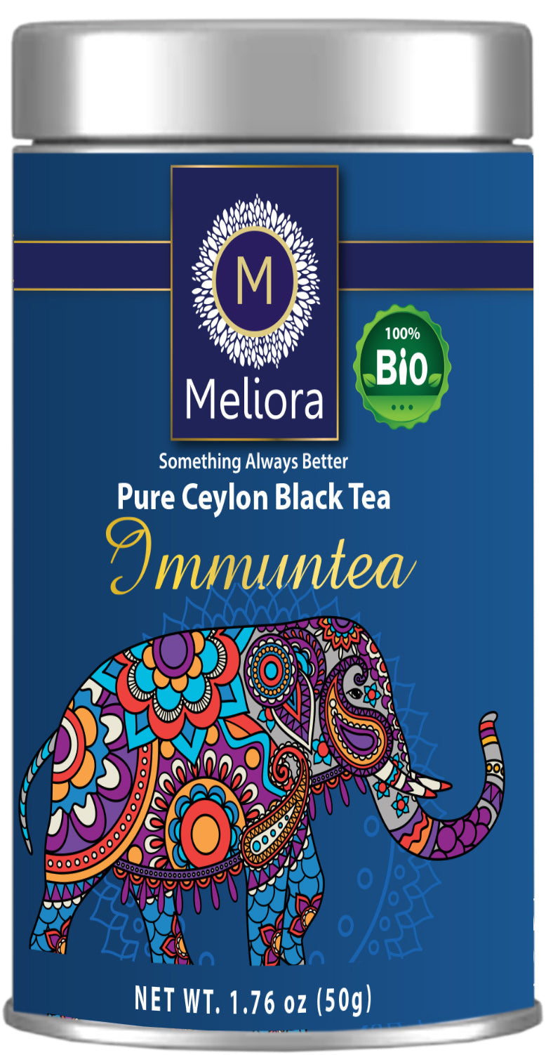 MELIORA Premium FBOP Ceylon IMMUNTEA Loose Leaves (1.8oz/50g)