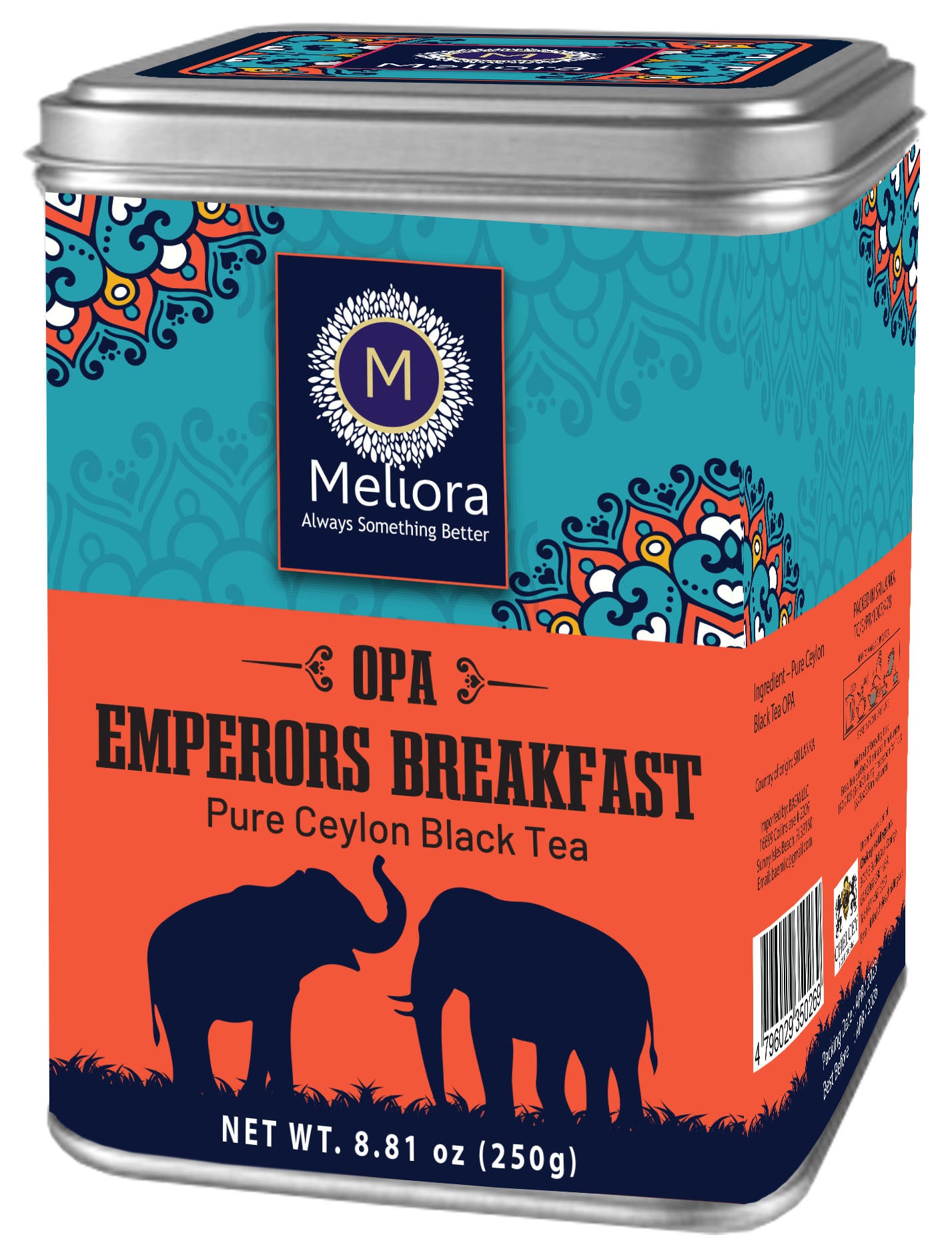 MELIORA Premium Ceylon Tea EMPERORS BREAKFAST