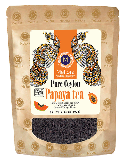 MELIORA Premium Ceylon Fruit PAPAYA TEA