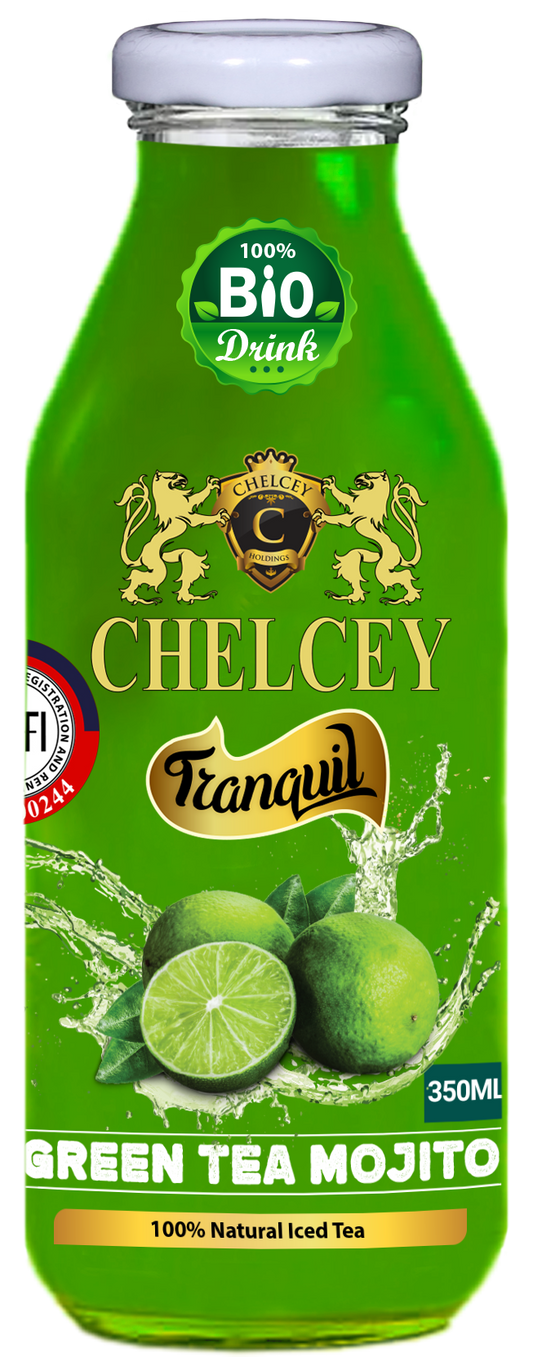 CHELCEY Bio Iced Tea Tranquil Green Tea Mojito